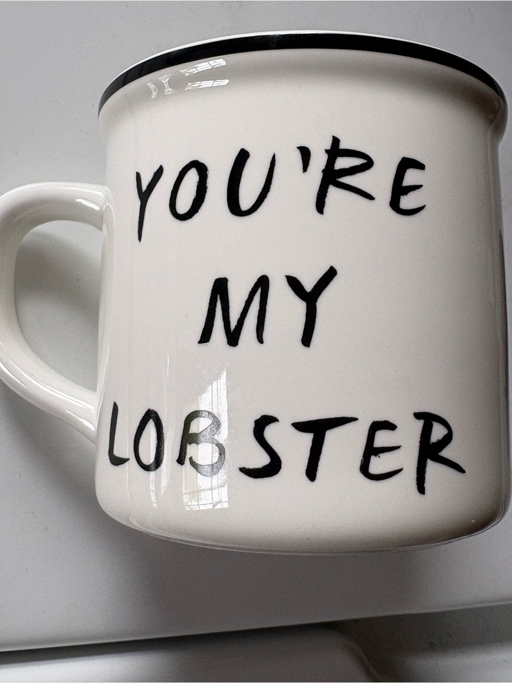 FRIENDS “you’re my lobster” large mug